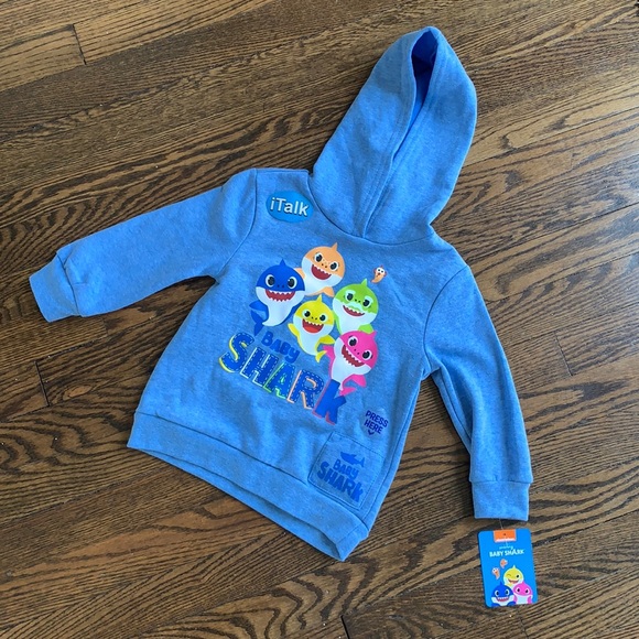 Other - Baby Shark Toddler Hoodie - size 3T